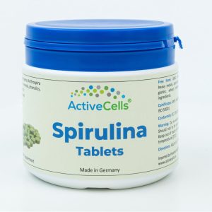 ActiveCells® Spirulina 300g Tablets 3 months Made in Germany ultra safe cultivated in glass-tubes ActiveCells.jpg
