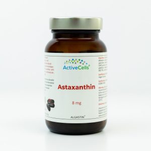 ActiveCells® Astaxanthin 60 vegan capsules ultra safe cultivated in tubes 8mg
