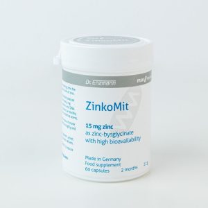 ZinkoMit 15 mg zinc high bioavailability 60 capsules Made in Germany